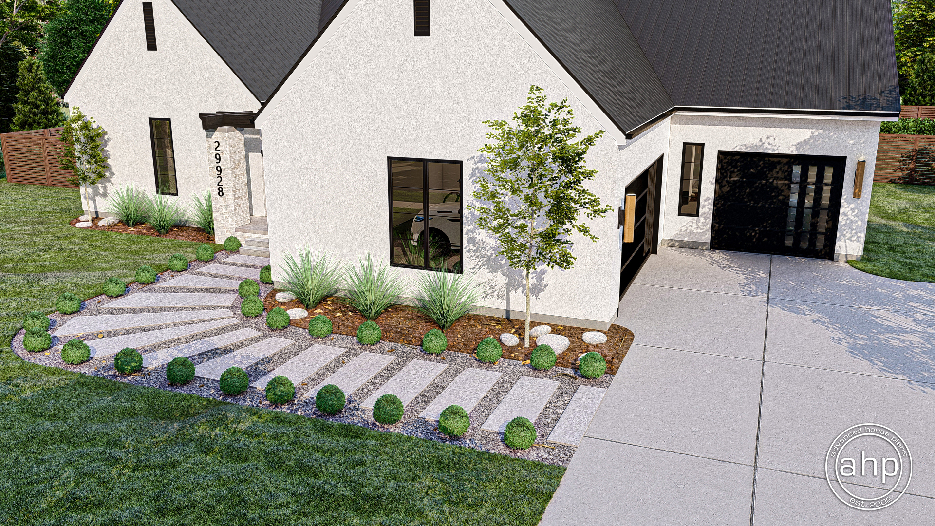 Ultra Modern Farmhouse Ranch Plan | Broadmoor