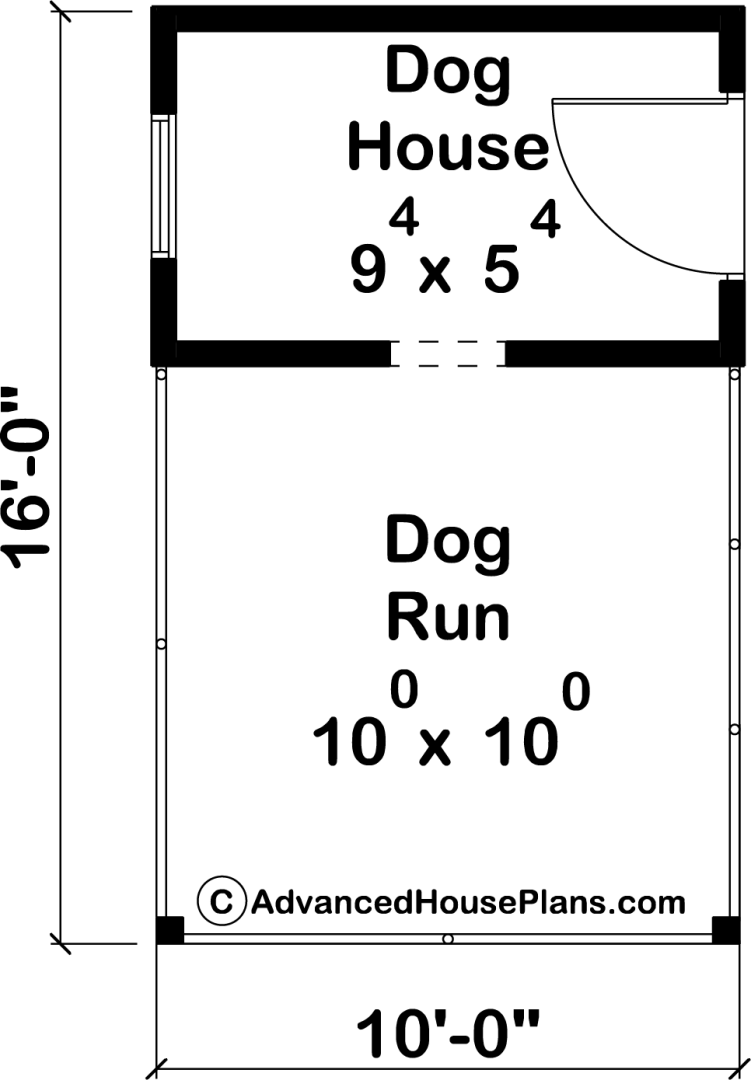 Farmhouse Dog House Plan | Litchfield