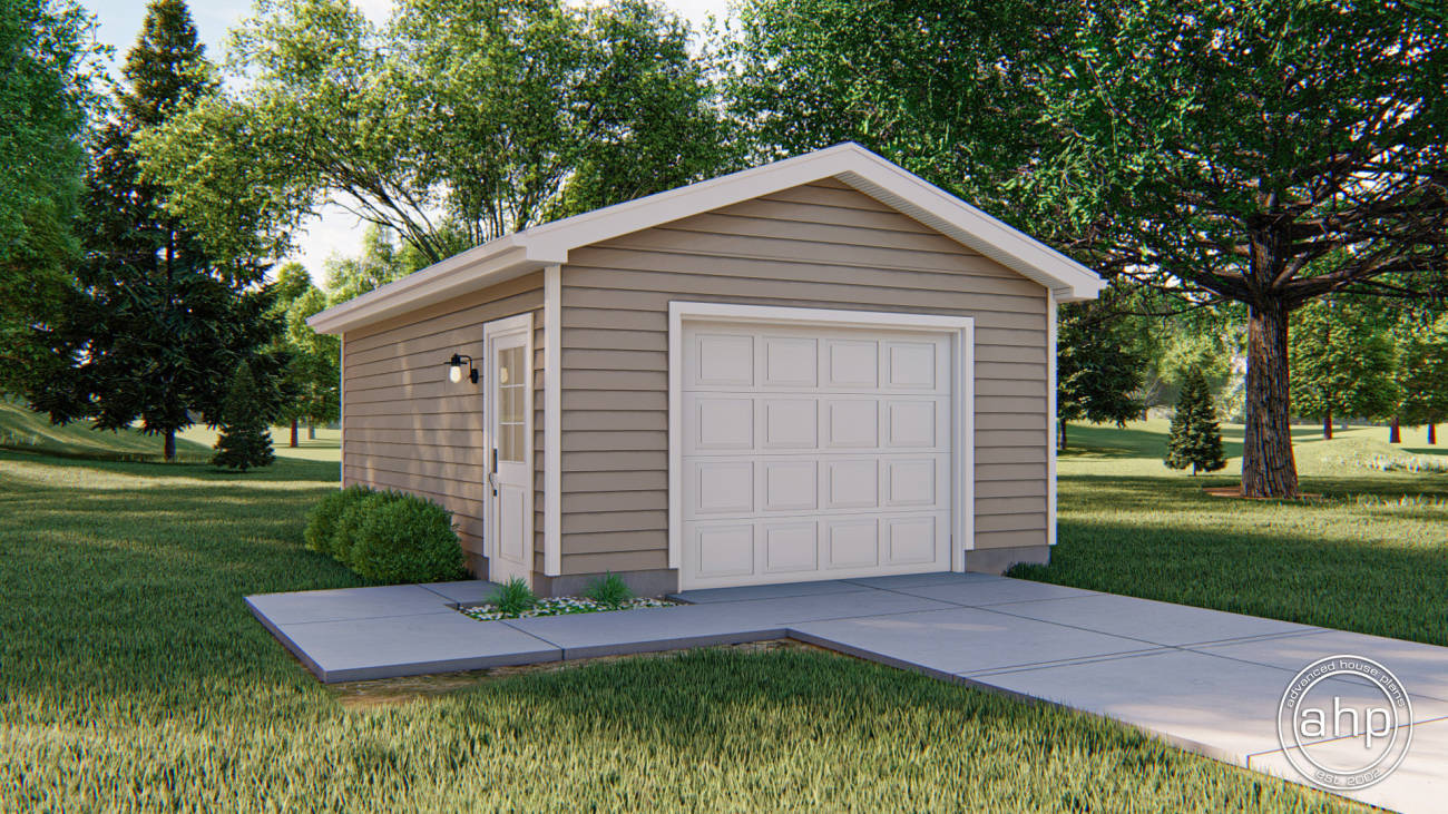 Traditional Garage Plan | Emery