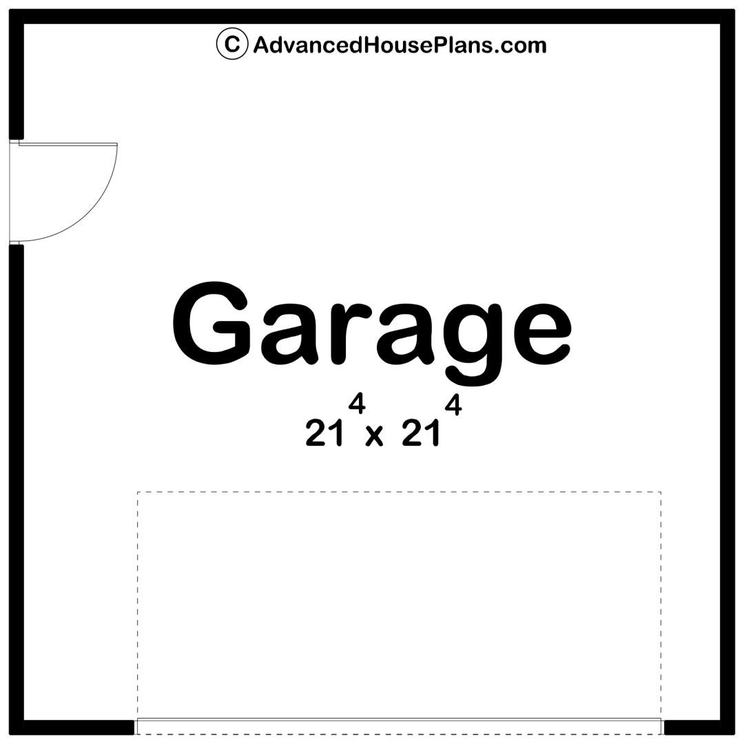 Traditional Style Garage Plan | Boone