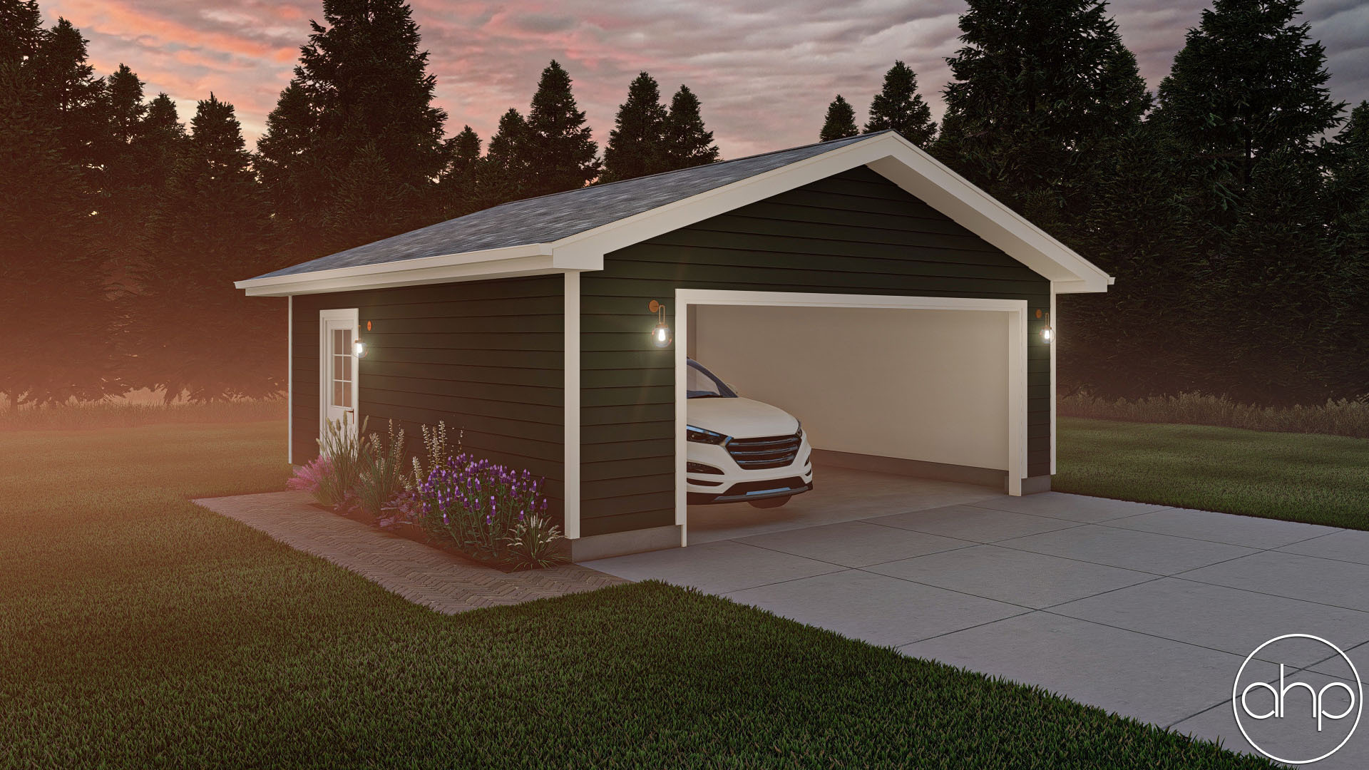 Traditional Style Garage Plan | Boone