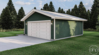 Traditional Style Garage Plan | Boone