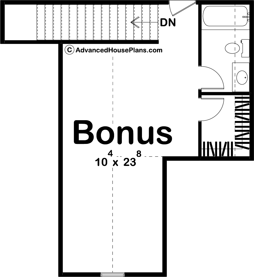 1 Story Modern Farmhouse House Plan | Brownwood