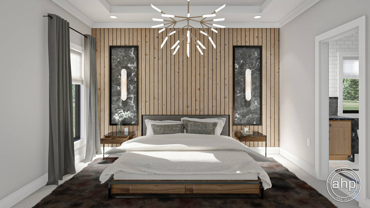 Modern Style Ranch Plan | Caballero Way