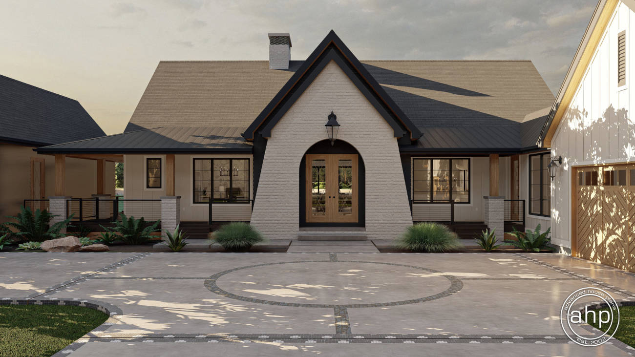 Beach-Lake Style House Plan | Huntington Beach, image size:1300x731