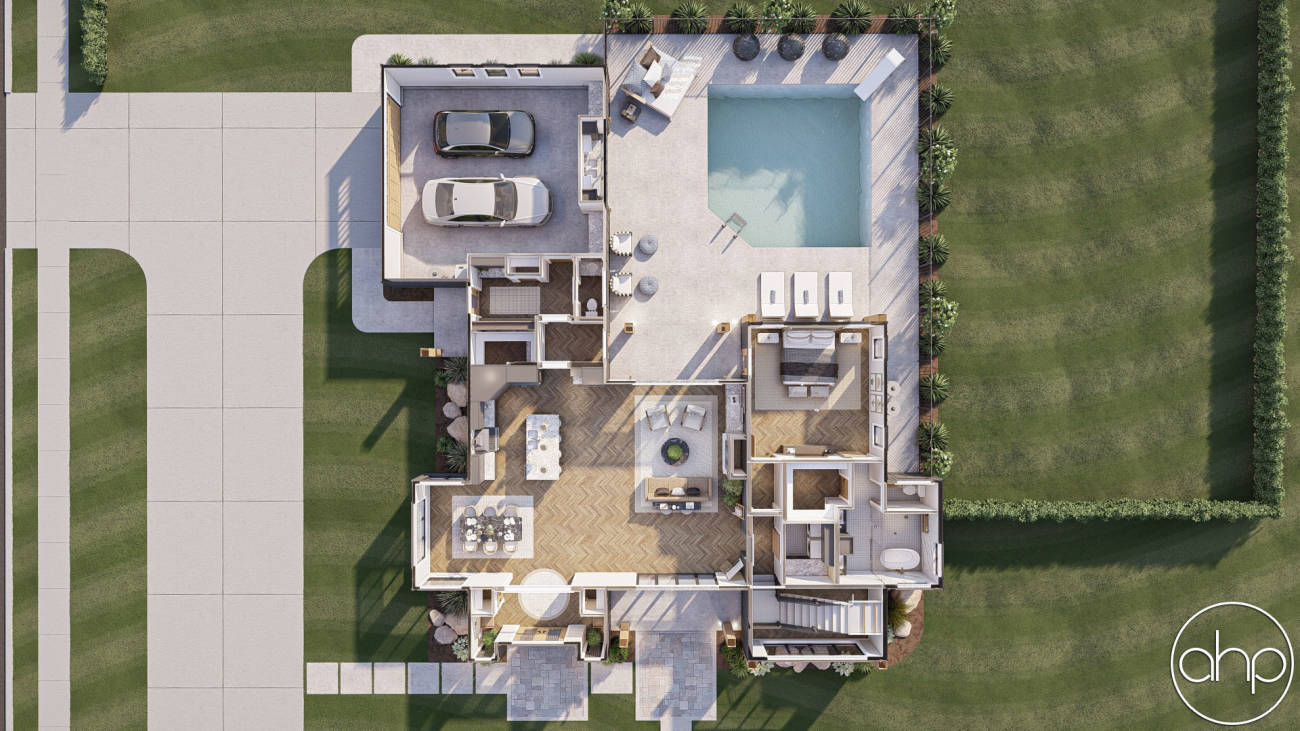 Modern Style House Plan | Hatfield Heights