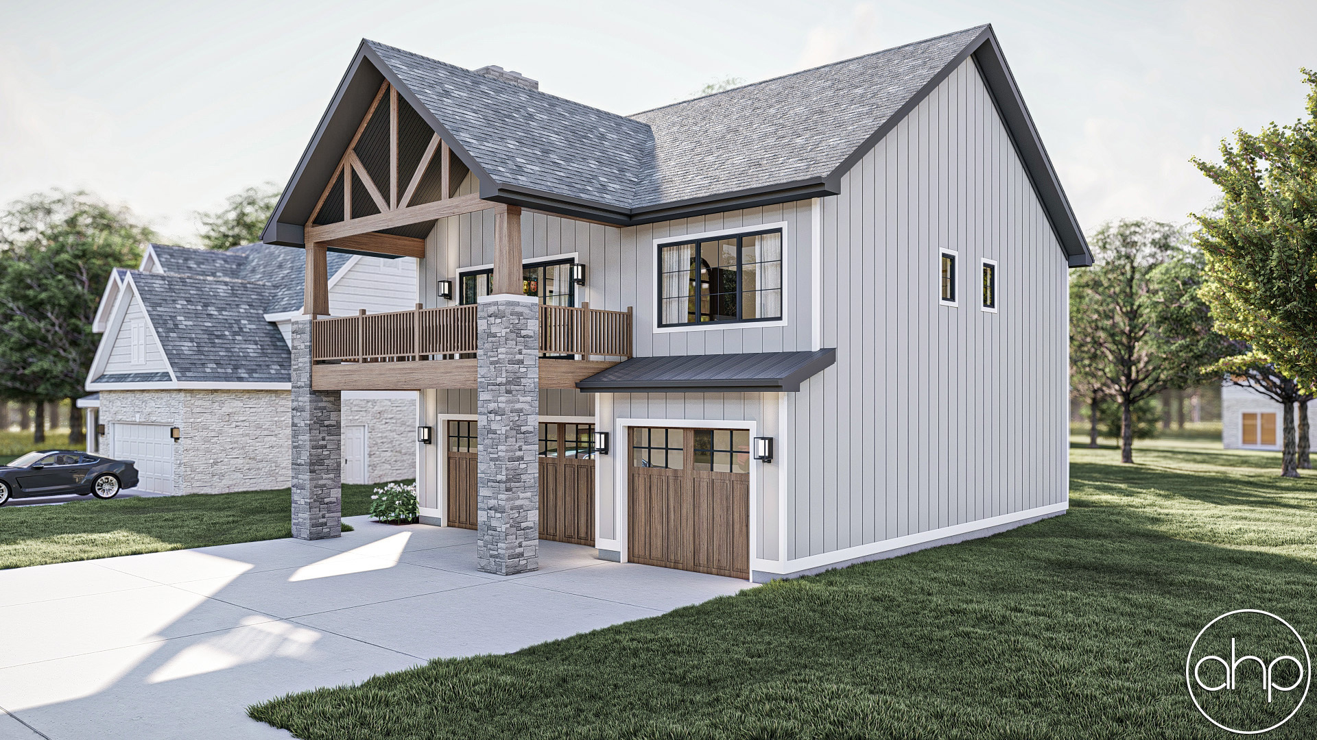 Craftsman Style Carriage House Plan | Meadow Lane