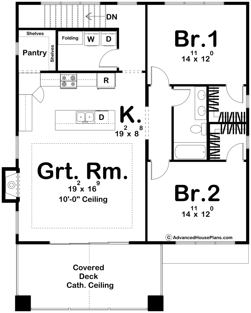 Craftsman Style Carriage House Plan | Meadow Lane