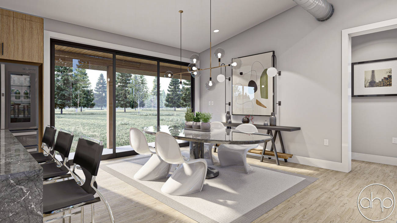 Modern Barndominium Style House Plan Blue Ridge