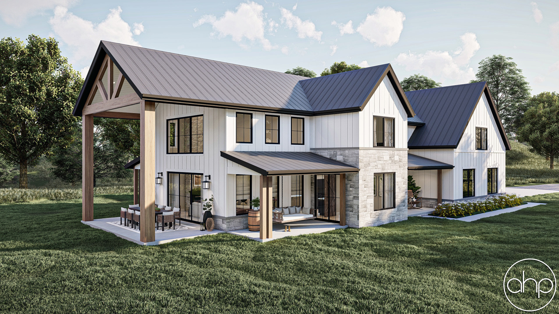Guthrie — Barndominium house plan by Advanced House Plans