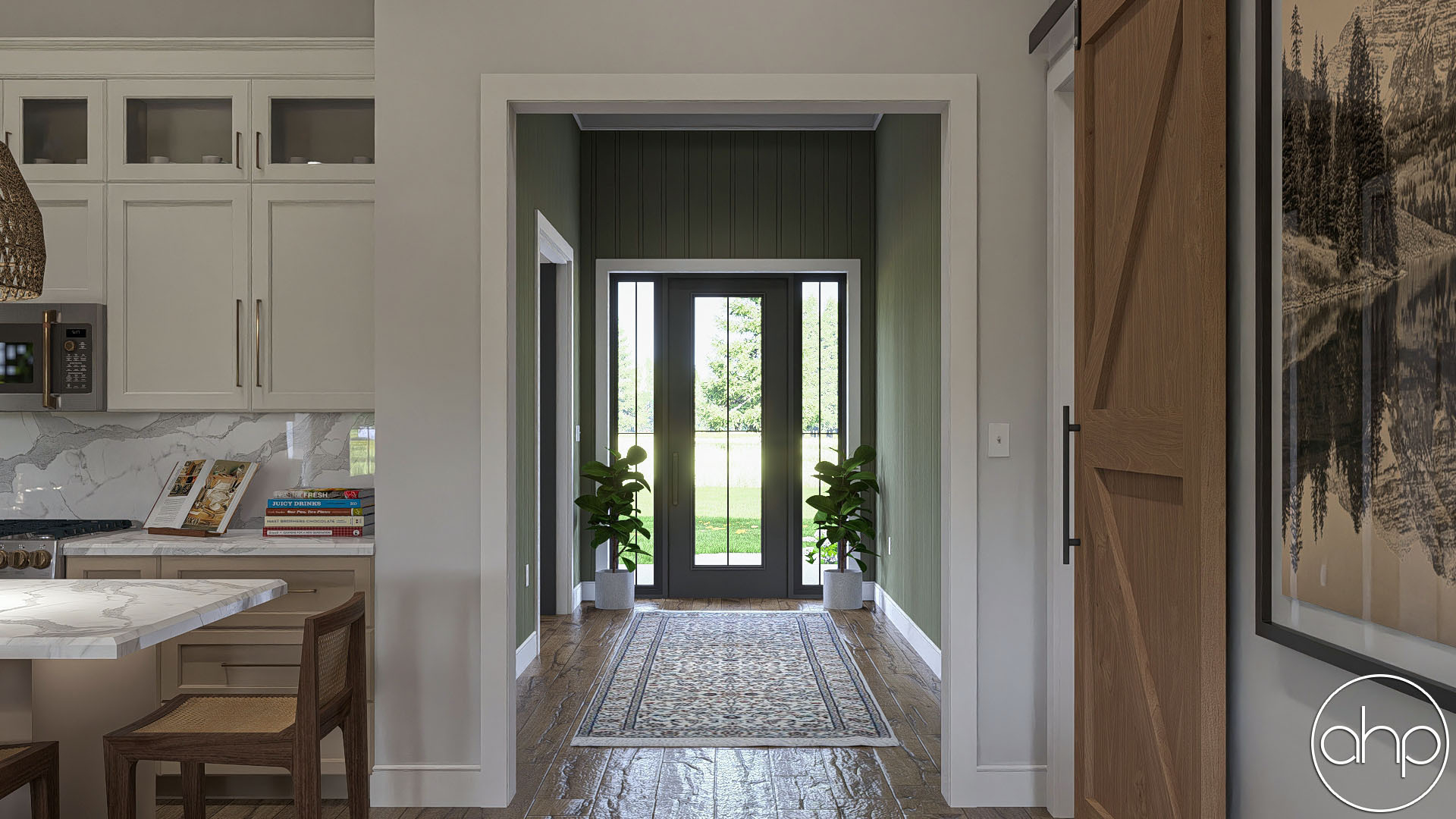Modern Style Barndominium House Plan | Chamberlain