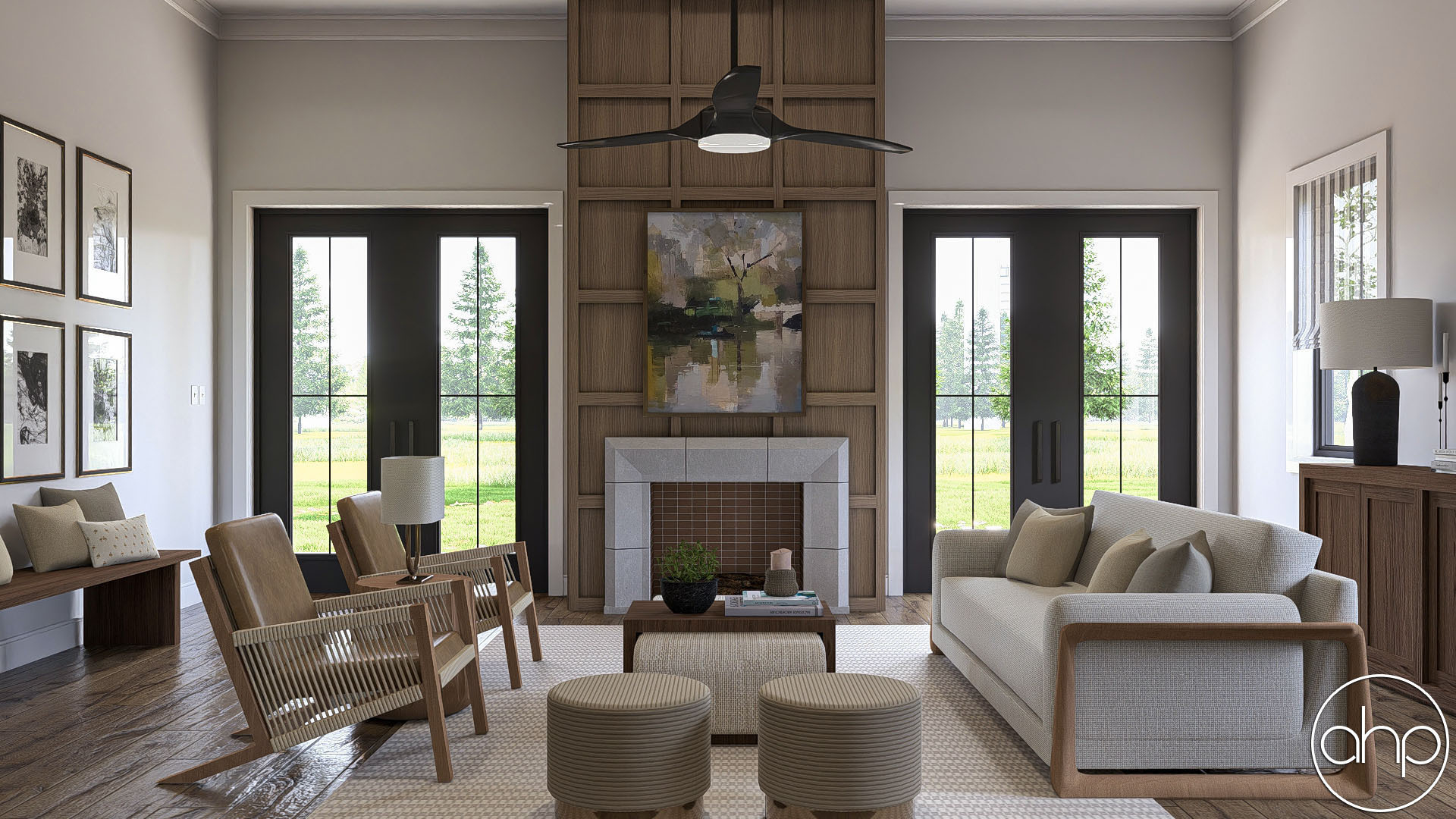 Modern Style Barndominium House Plan | Chamberlain