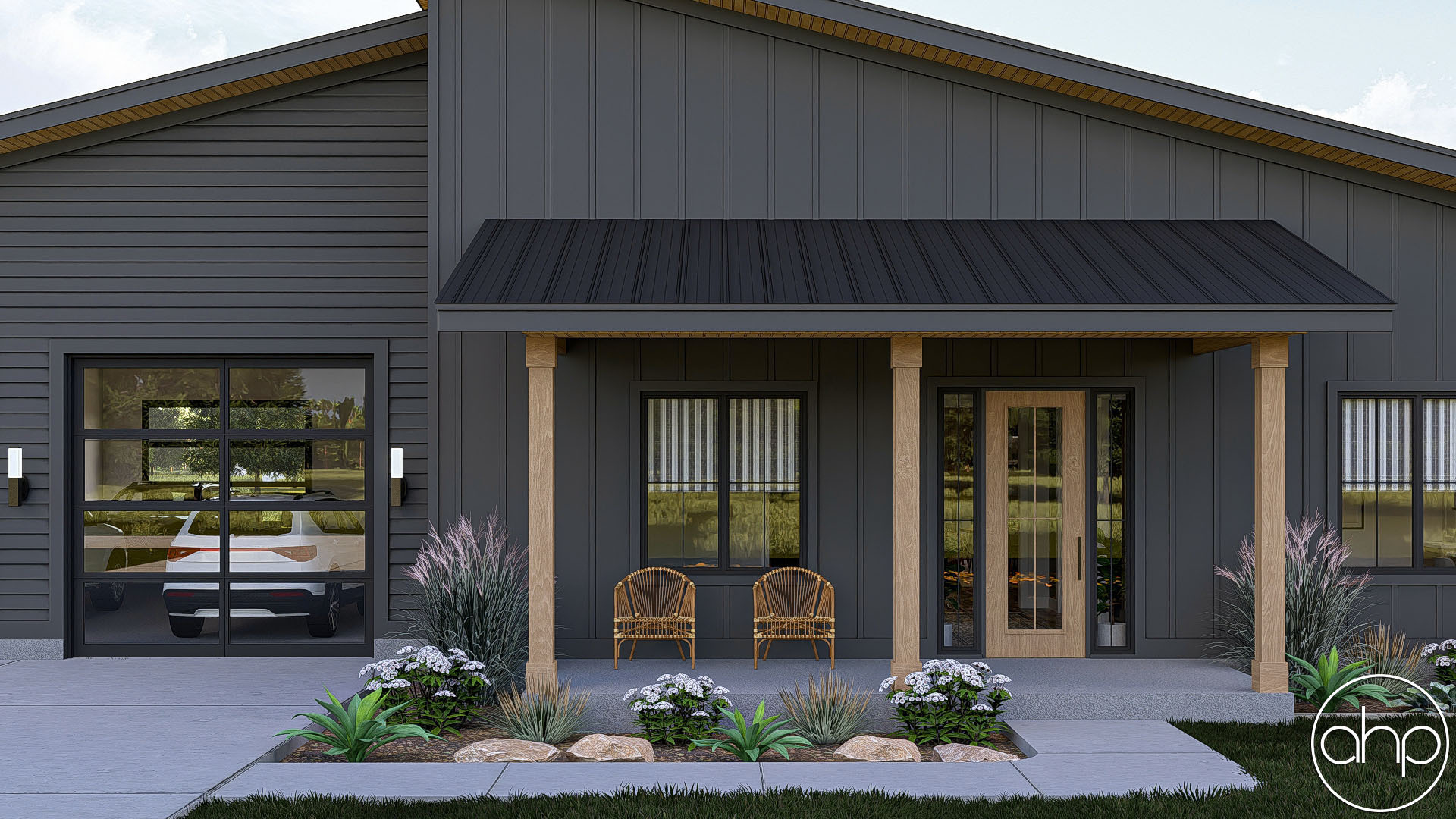Modern Style Barndominium House Plan | Chamberlain