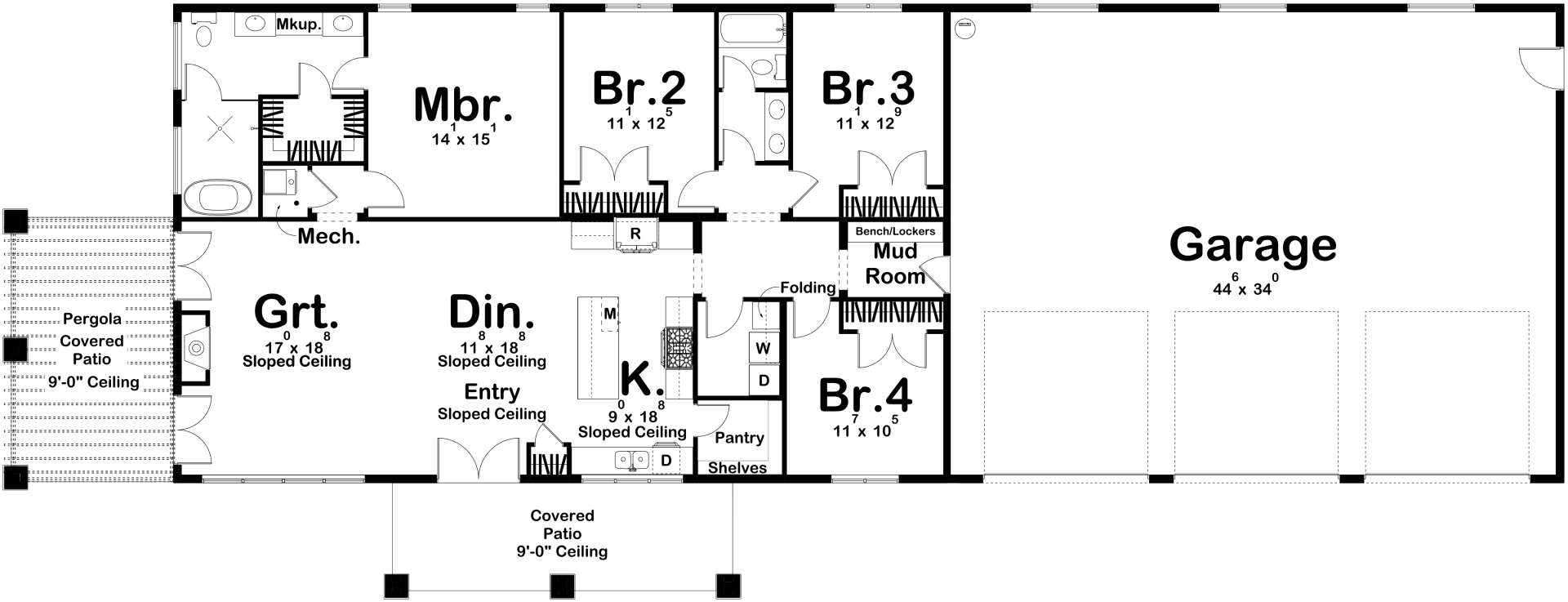 Modern Style Barndominium House Plan | Whalen Flats