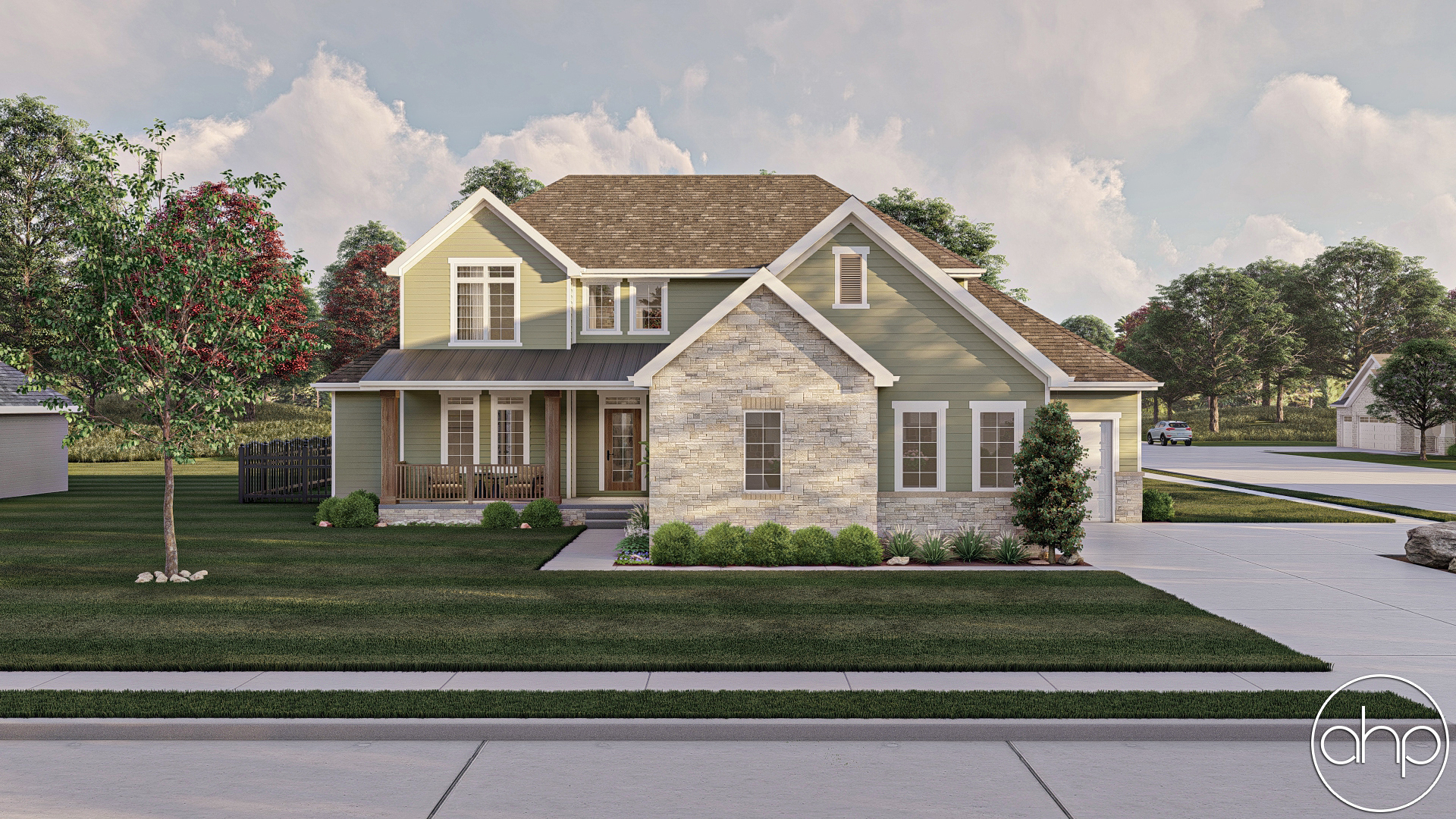 Benson — Traditional house plan by Advanced House Plans