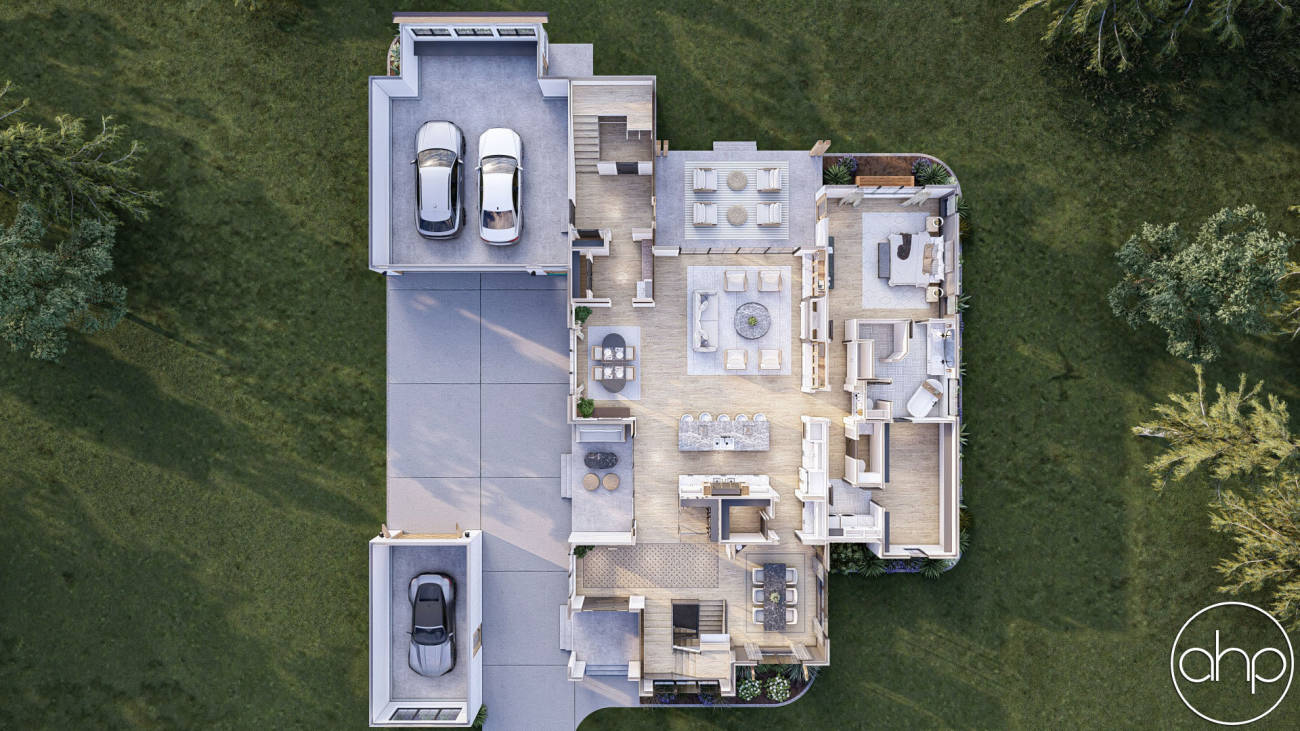 French Country Style House Plan | Vaughan