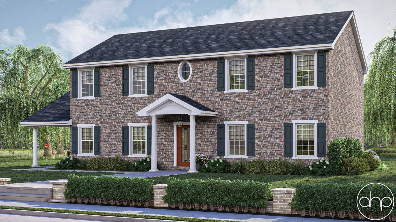 Colonial Style House Plan | Barkersville