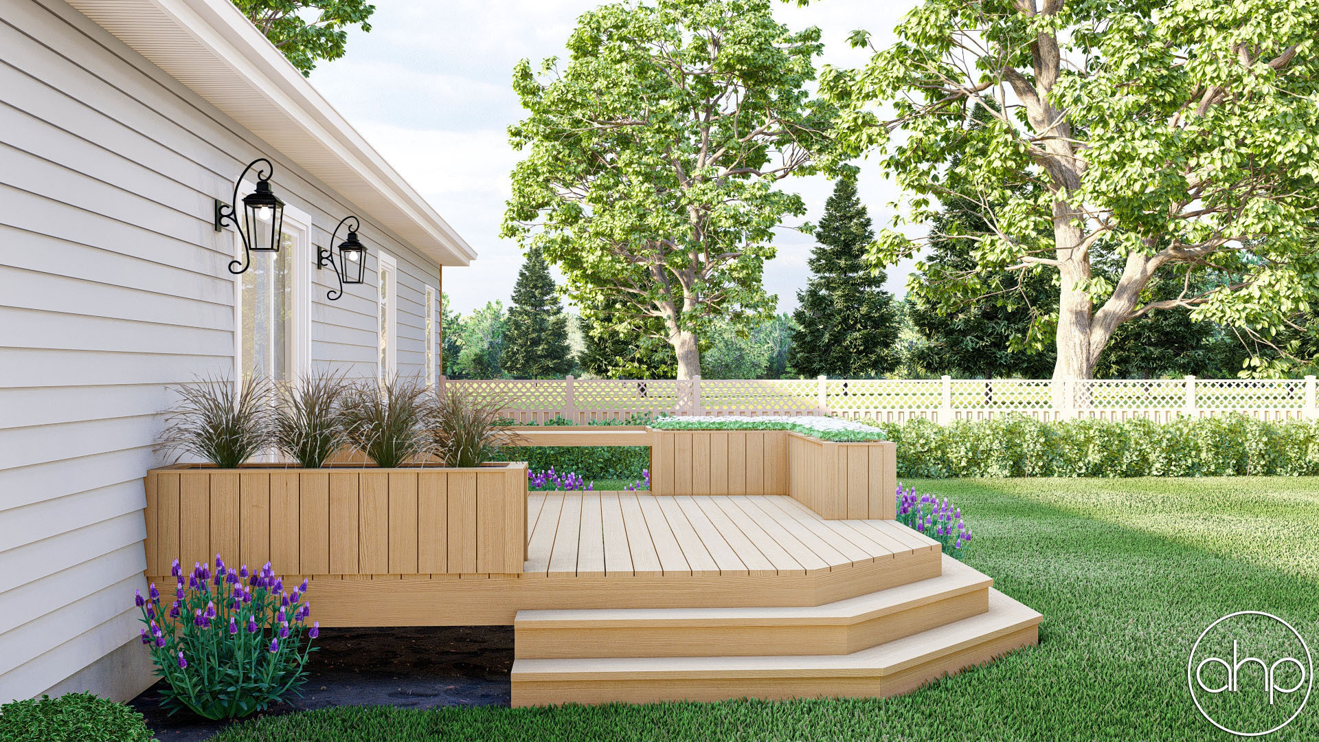 Deck Plan w/ Planter Boxes | Wyola