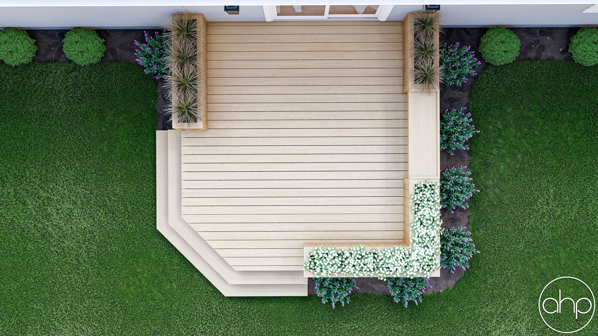 Deck Plan w/ Planter Boxes | Wyola