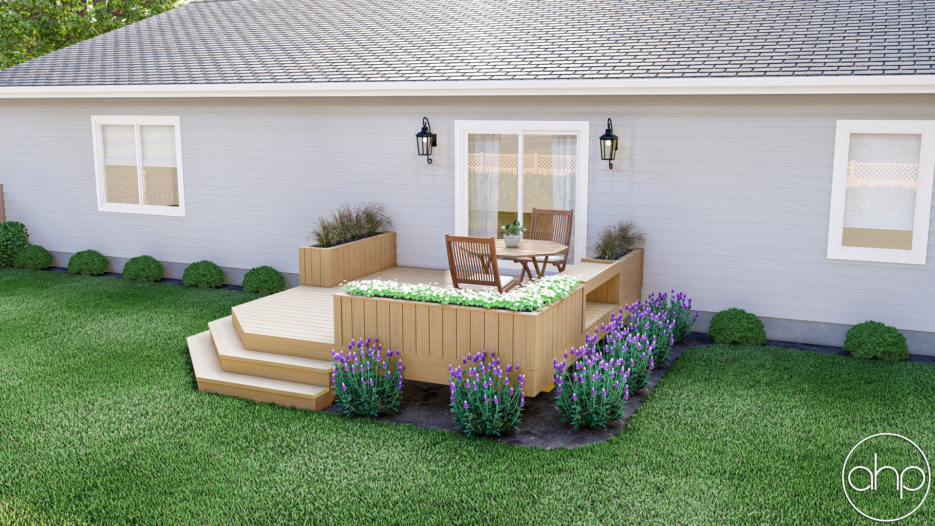 Deck Plan w/ Planter Boxes | Wyola
