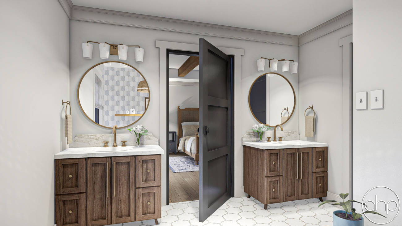 2-Story House Plan with In-Law Suite | Weatherford