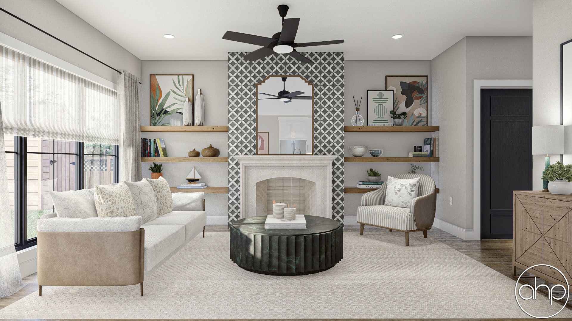 Modern Farmhouse Style Duplex House Plan | Stoney Creek