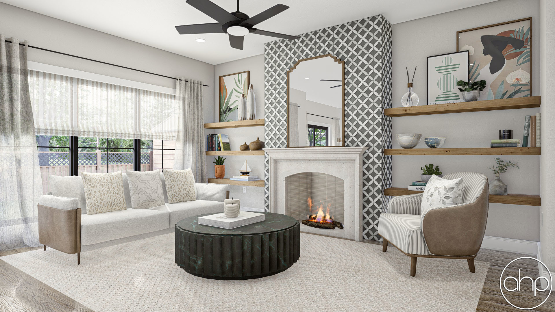 Modern Farmhouse Style Duplex House Plan | Stoney Creek