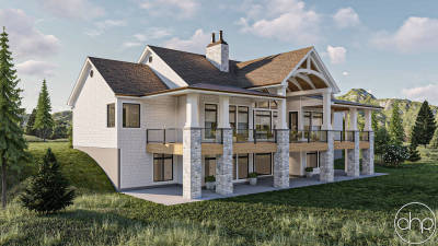 1 Story Beach-Lake Style House Plan | Whitewater