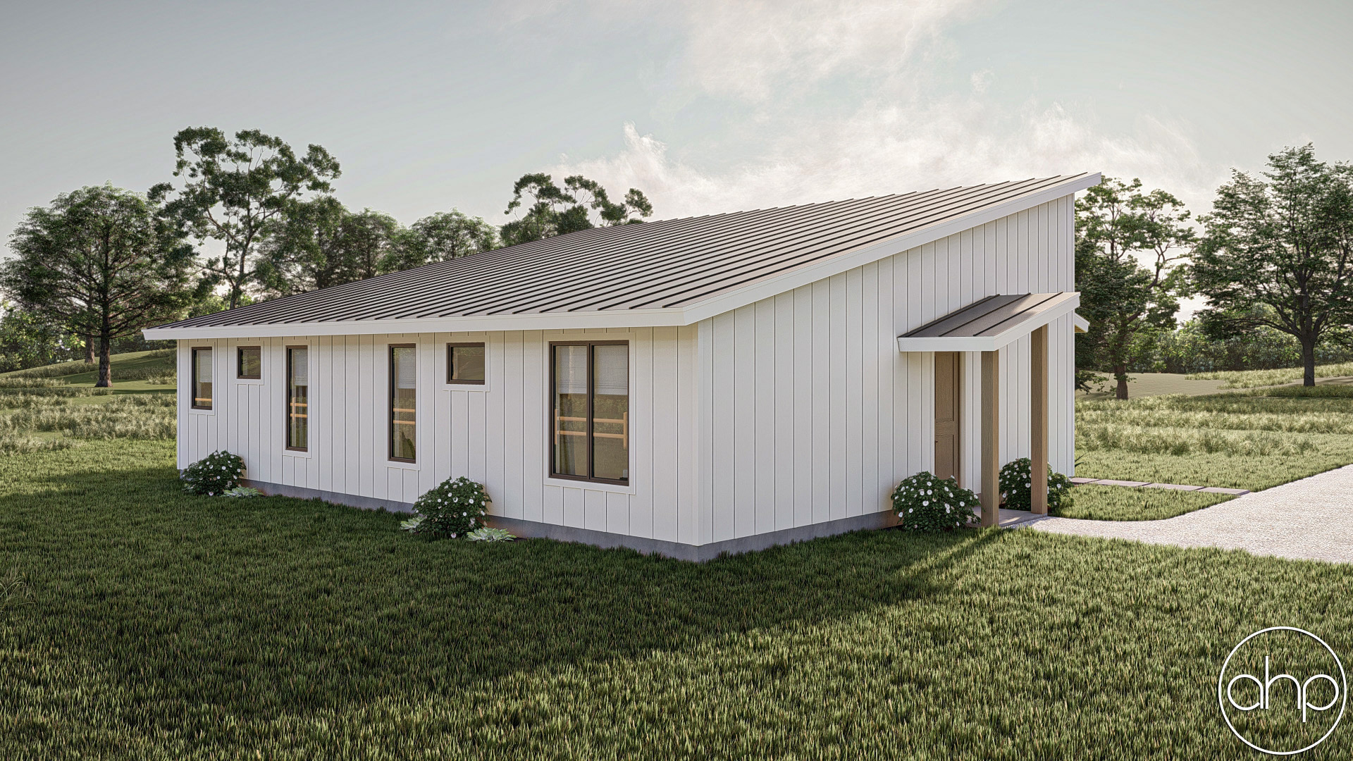Modern Style Barndominium House Plan