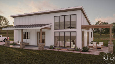 Modern Style Barndominium House Plan