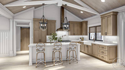 Modern Farmhouse Style House Plan | Lakeshore