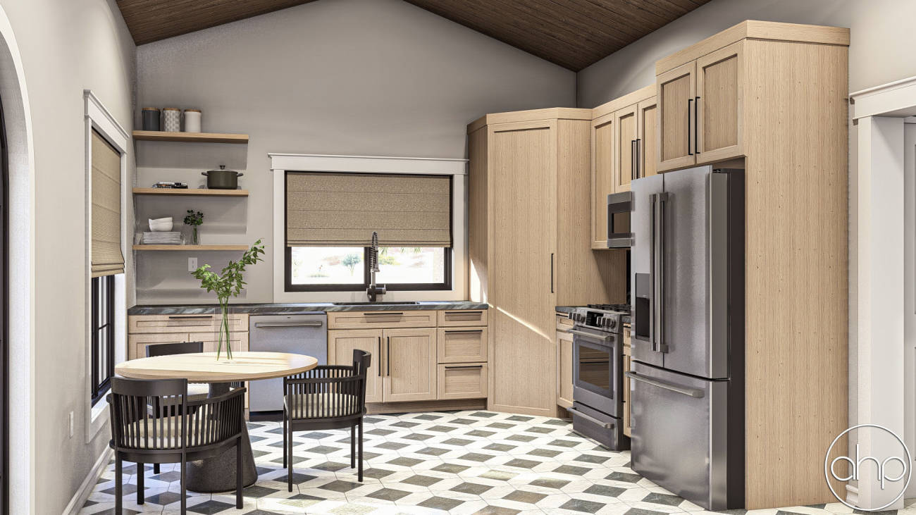 Spanish Style ADU House Plan | Sun Valley