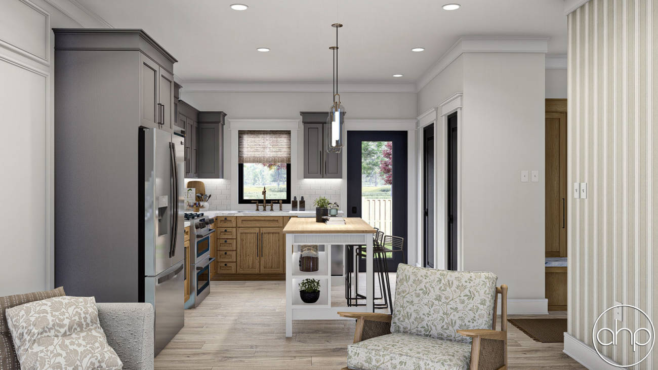 Modern Farmhouse Style House Plan | Kennesaw