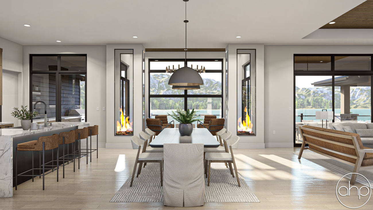 Modern Prairie Style House Plan | Pine Lake