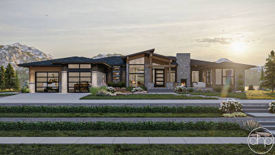 Modern Prairie Style House Plan | Pine Lake