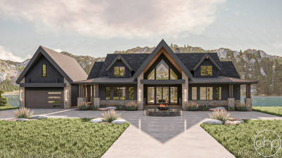 Mountain Style Lake House Plan | Skyline View