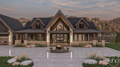 Mountain Style Lake House Plan | Skyline View