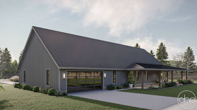 Barndominium Style House Plan | Chimney Rock