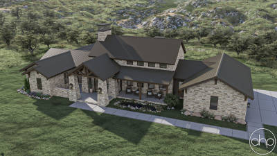 Texas Hillside Style House Plan | Amarillo