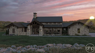 Texas Hillside Style House Plan | Amarillo