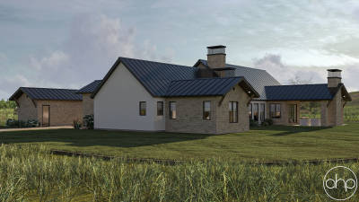 Texas Hillside Style House Plan | Perryville