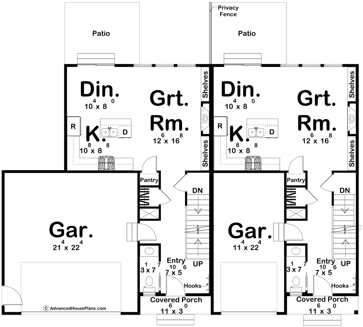 Modern Farmhouse Style House Plan | Waycross