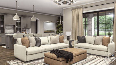 Modern Cottage Style House Plan | French Hill
