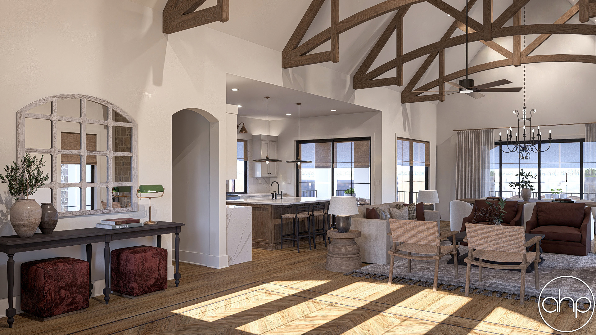 European Style BeachLake House Plan Moraine Valley