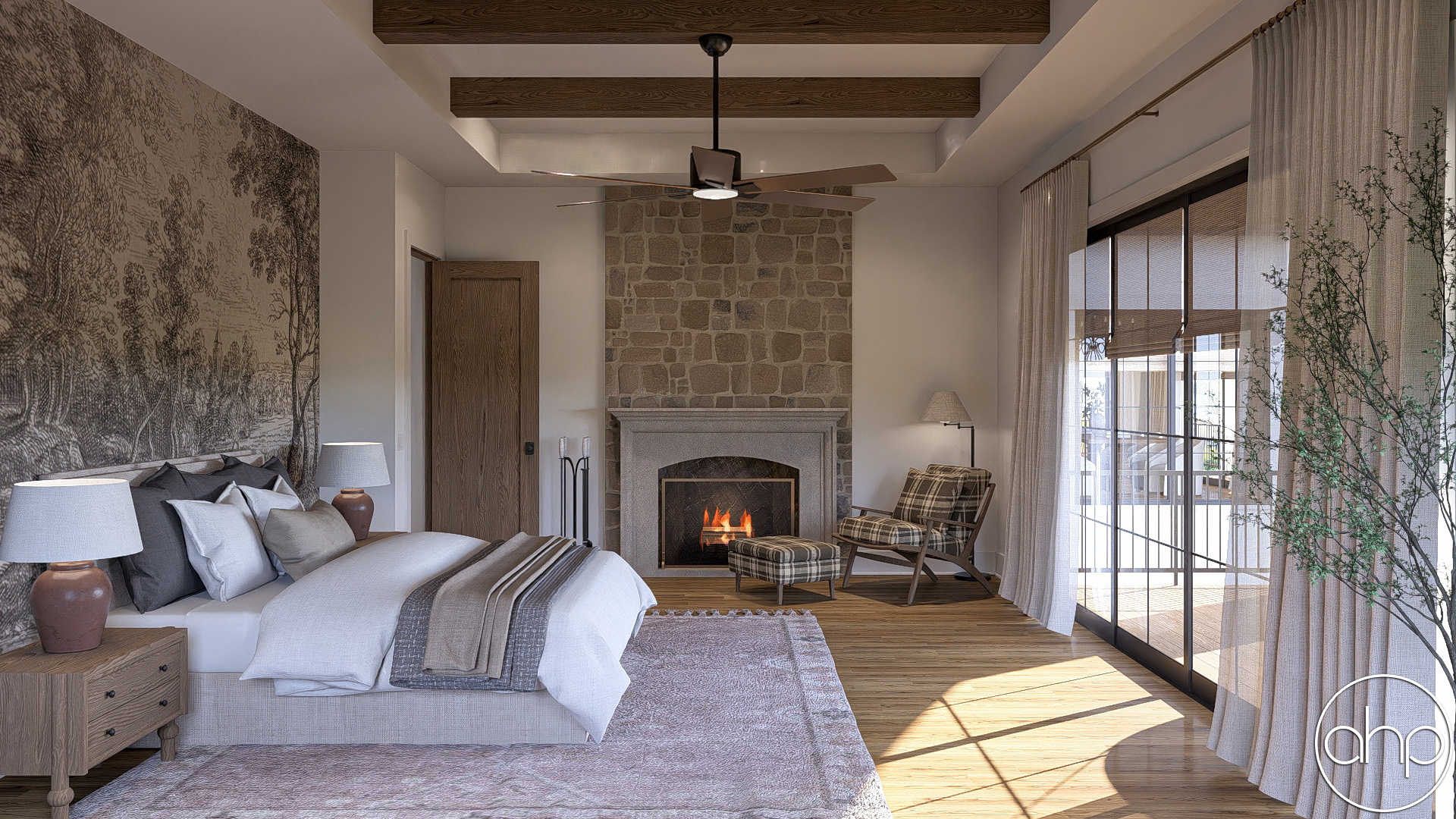 European Style BeachLake House Plan Moraine Valley