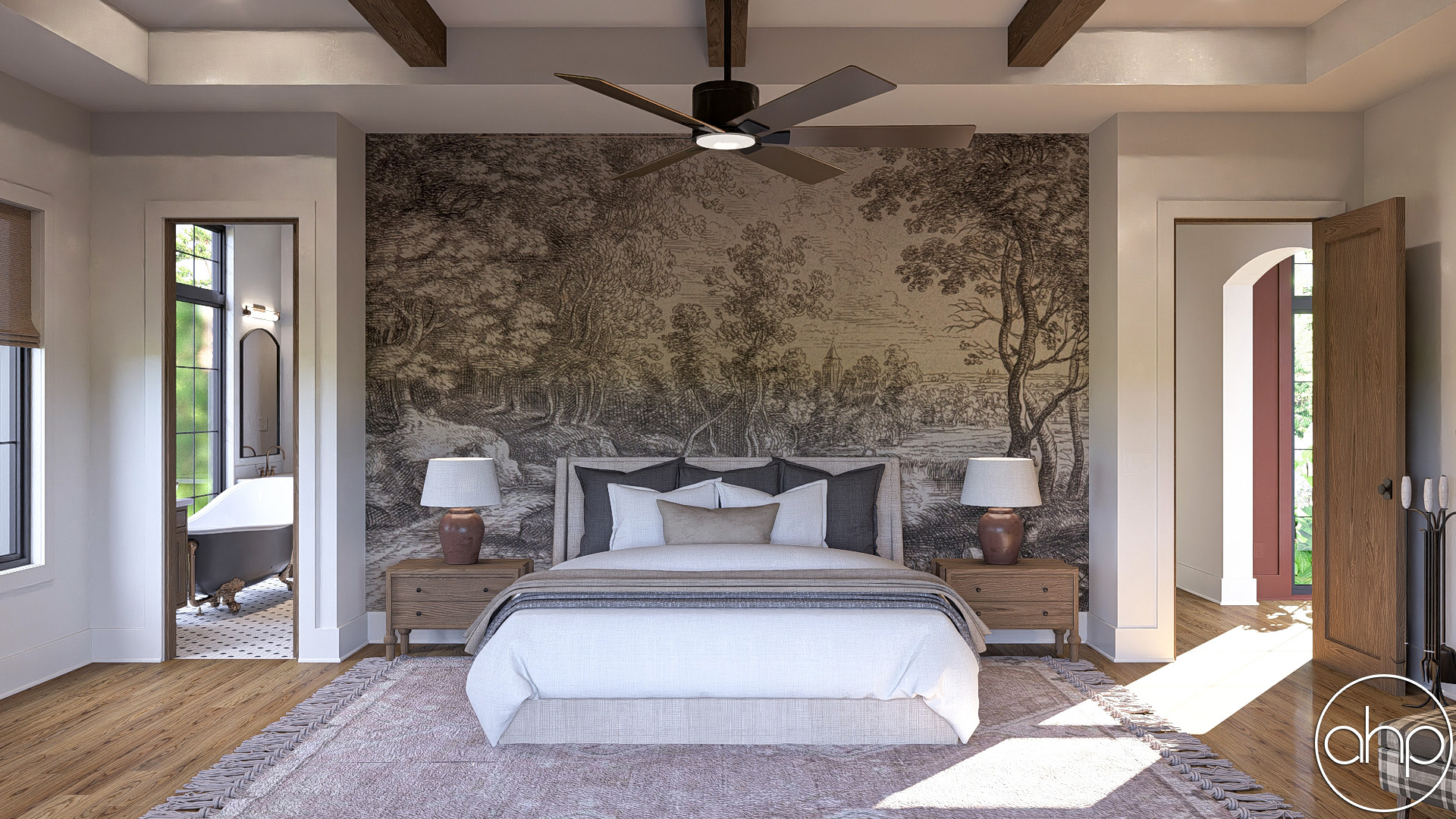 European Style BeachLake House Plan Moraine Valley