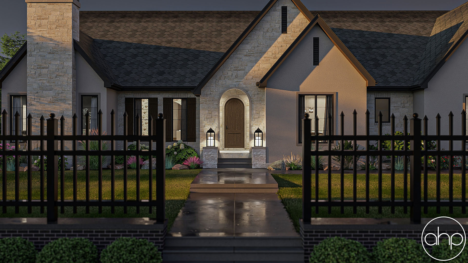 Modern Cottage Style House Plan | Campanella