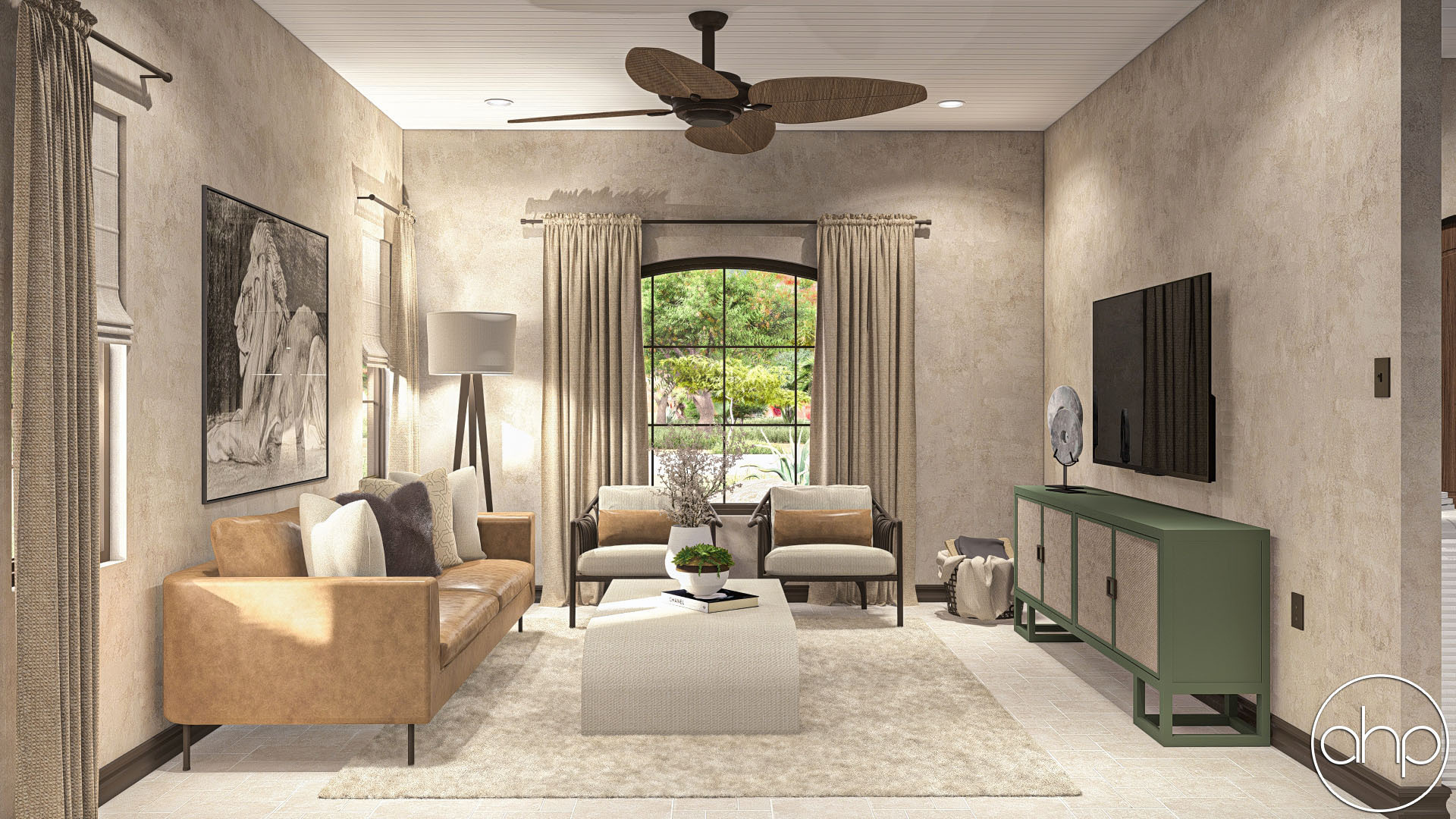 Spanish Style ADU House Plan | San Angelo