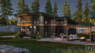 Modern Style ADU House Plan | Huckleberry