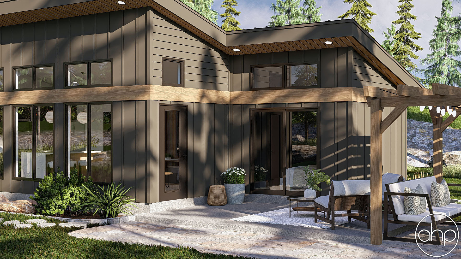 Modern Style ADU House Plan | Huckleberry
